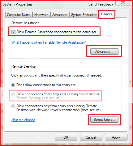 What Port Does Remote Desktop Use In Vista