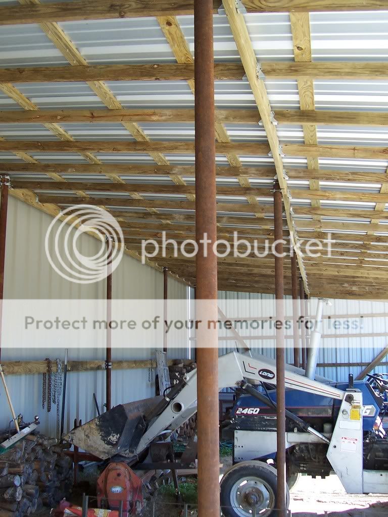 Pole Barn made with WAPO's