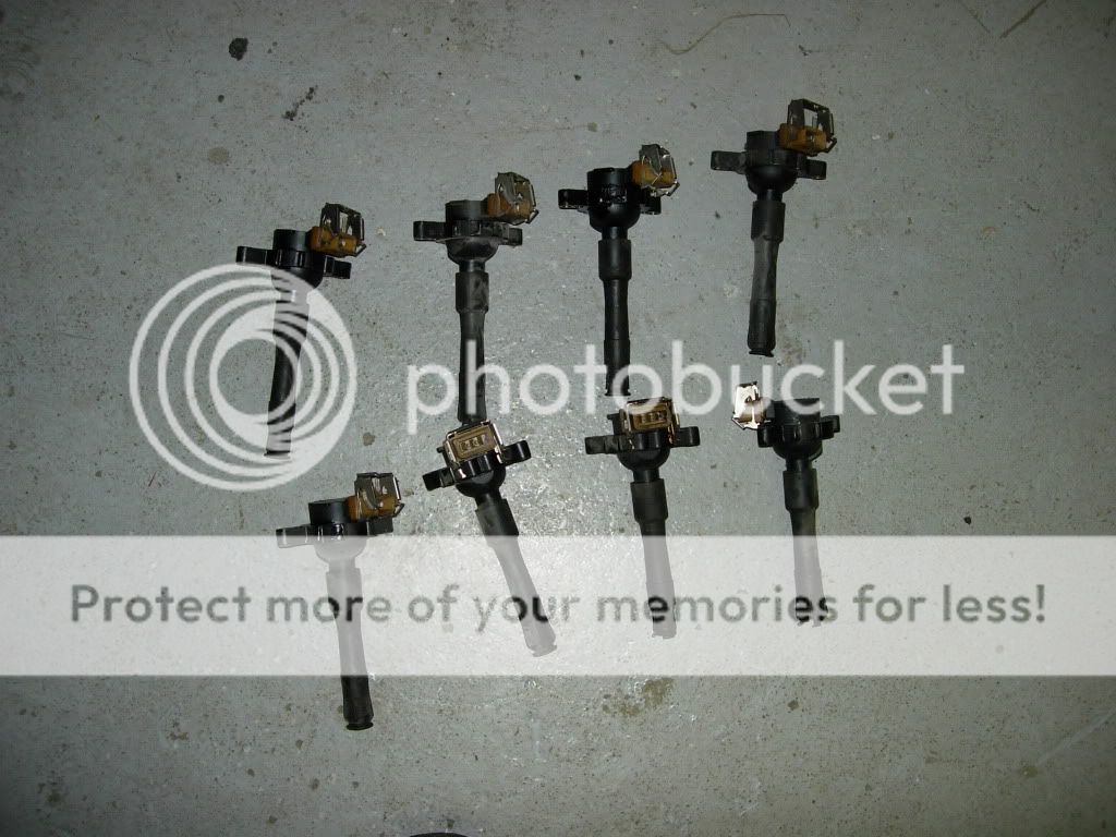 98 748il Engine Harness, Fuel Injectors, Ignition Coils